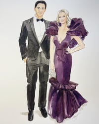 Image 1 of Custom Couple Illustration