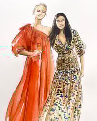 Image 4 of Custom Couple Illustration