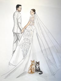 Image 5 of Custom Couple Illustration