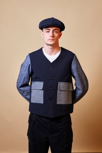 Image 5 of Capital Cardigan Jacket - Navy