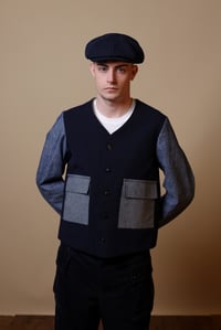 Image 10 of Capital Cardigan Jacket - Navy