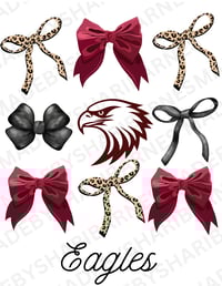 Maroon Eagle Preppy