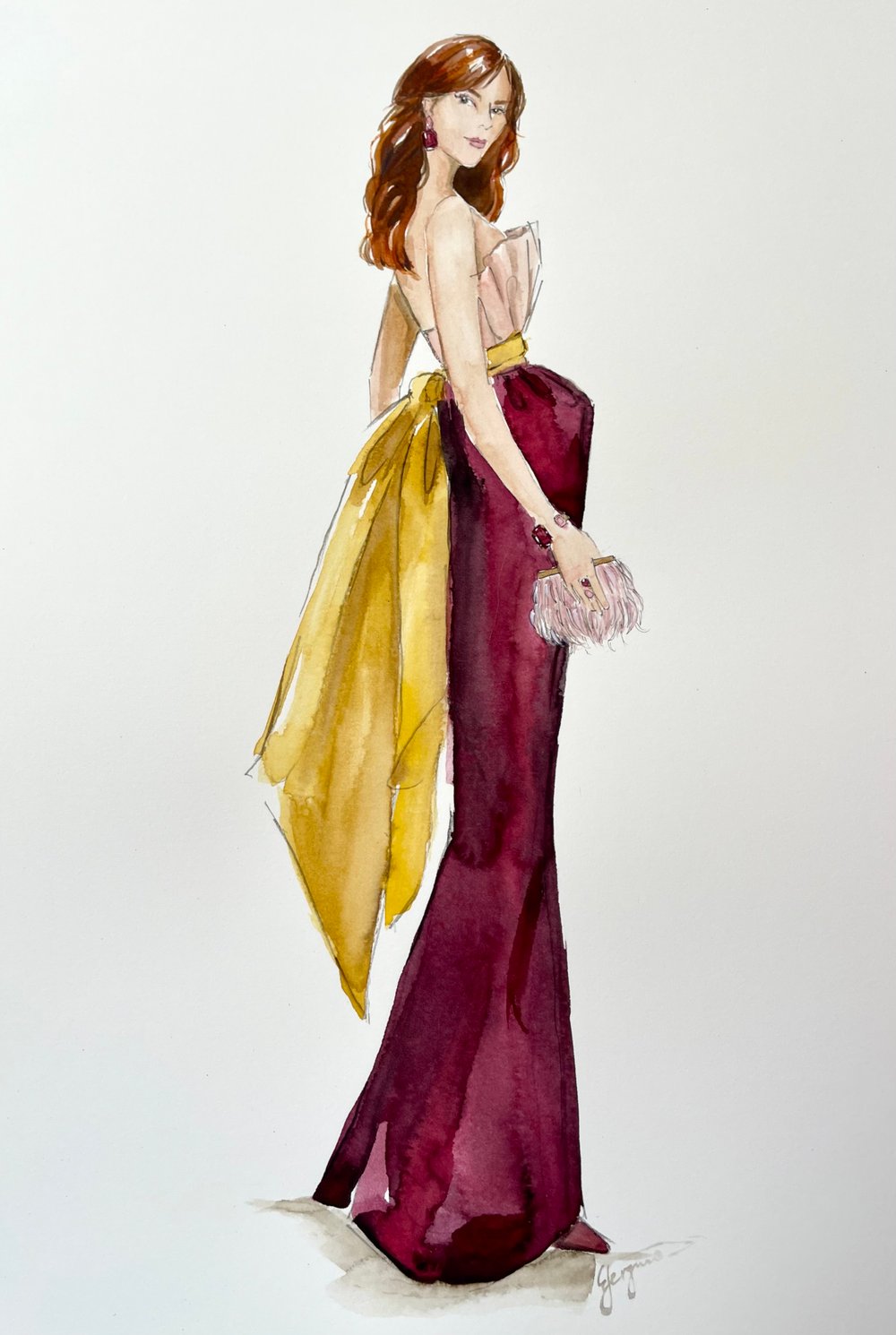 Image of Custom Fashion Illustration
