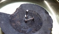 Image 1 of ASTM F136 Titanium Labret Bar | 3MM Gem Top | Threadless | Stud | Flat Back, Push Pin Piercing