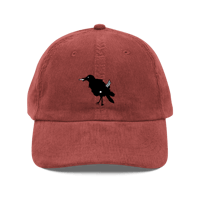 Image 1 of Crow Vintage corduroy cap