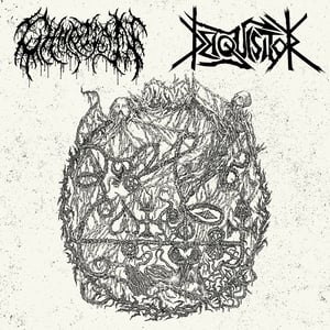 Image of CHAOTIAN / DEIQUISITOR split LP