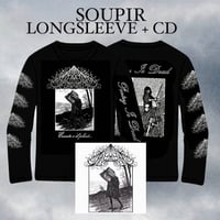 Image 1 of SOUPIR - "Ecoute s'il pleut" - CD + Long sleeves T-shirt 