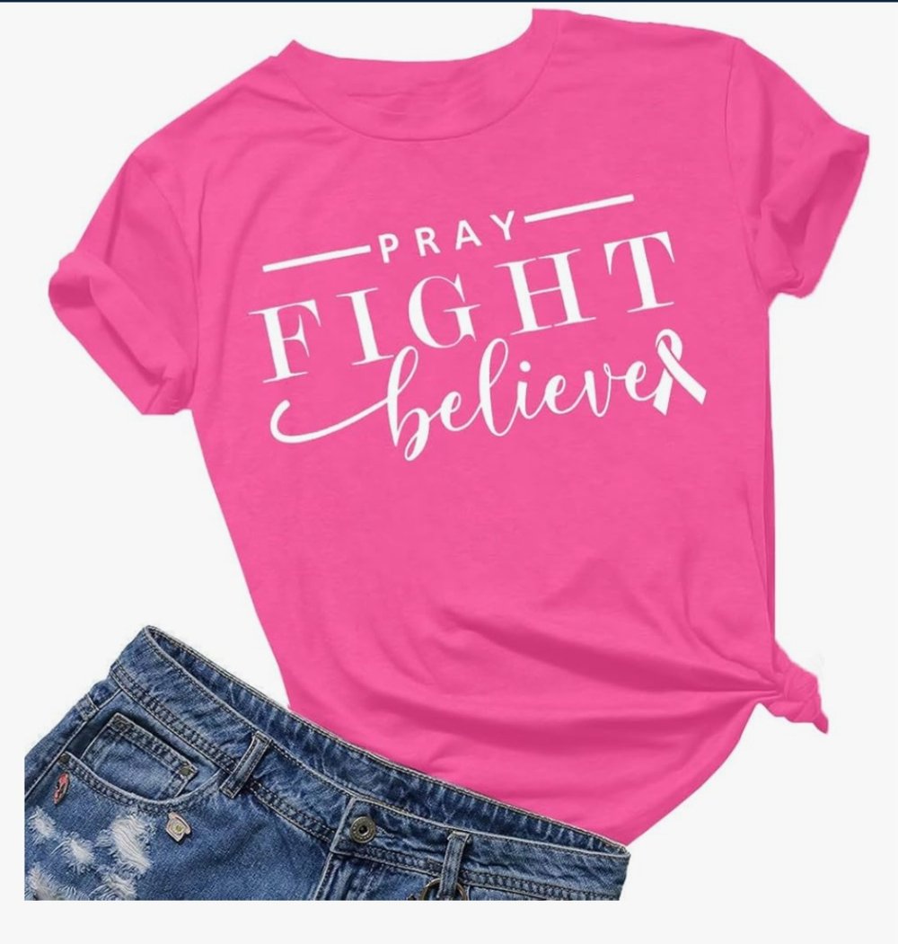 Image of Pray 🙏 fight 🙏 believe 🙏 