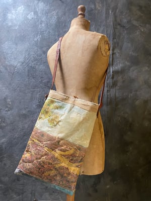 Image of one of a kind painting bag - willow