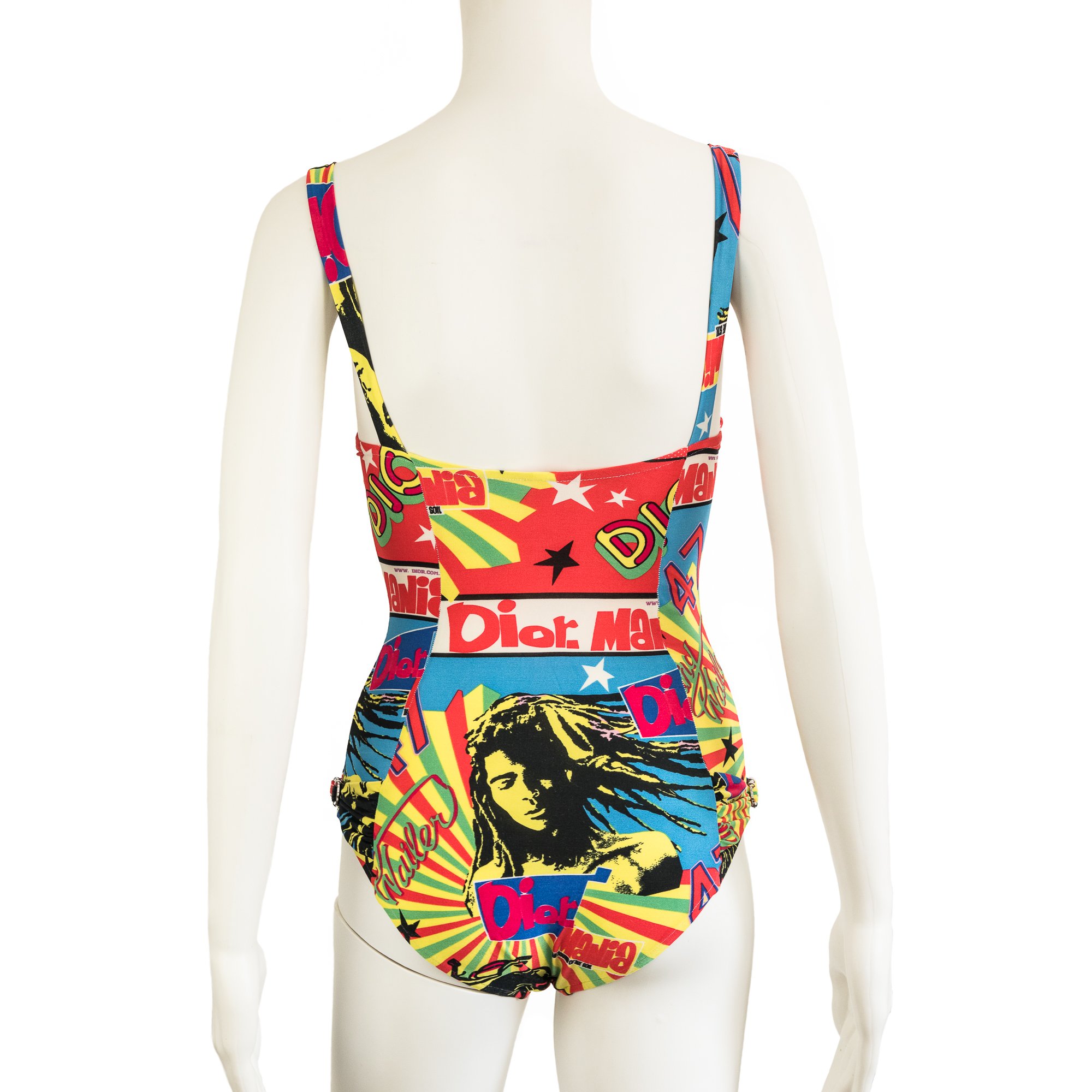 Image of Christian Dior by Galliano 2004 Rasta Mania Swimsuit 