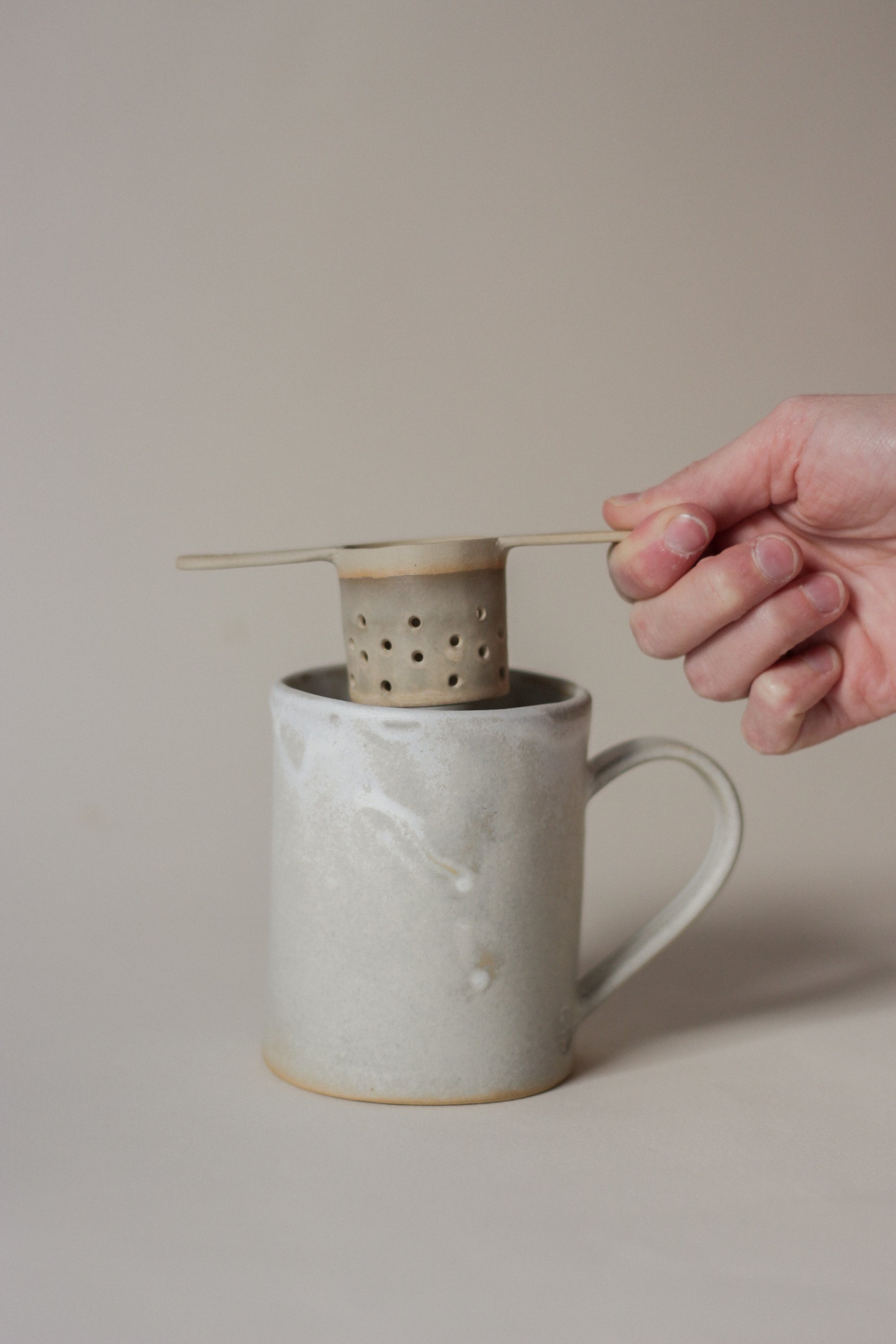 Image of ceramic tea infuser