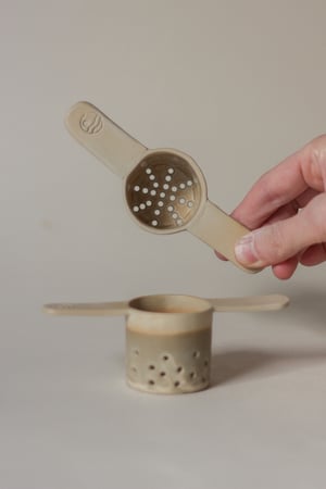 Image of ceramic tea infuser