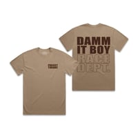 DAMMIT BOY RACE DEPT. T-SHIRT (OVERSIZED FIT)