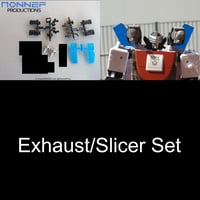 Image 3 of Wheeljack/Slicer/Exhaust Sets (Nonnef Productions Pre-Order)