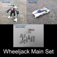 Image 1 of Wheeljack/Slicer/Exhaust Sets (Nonnef Productions Pre-Order)