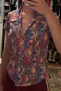 Image 3 of 90s le chateau blouse