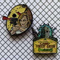 Image 2 of Camp Forest Green 2-Pin Set