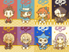 Ace Attorney Omamori + Stickers