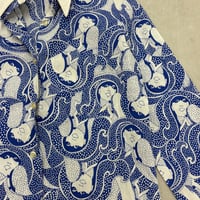 Image 3 of vintage lady collage blouse