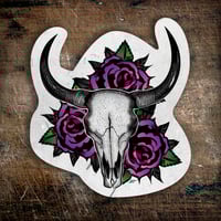 Image 3 of Animal Skull Sticker Set: Thirteenpins Original 