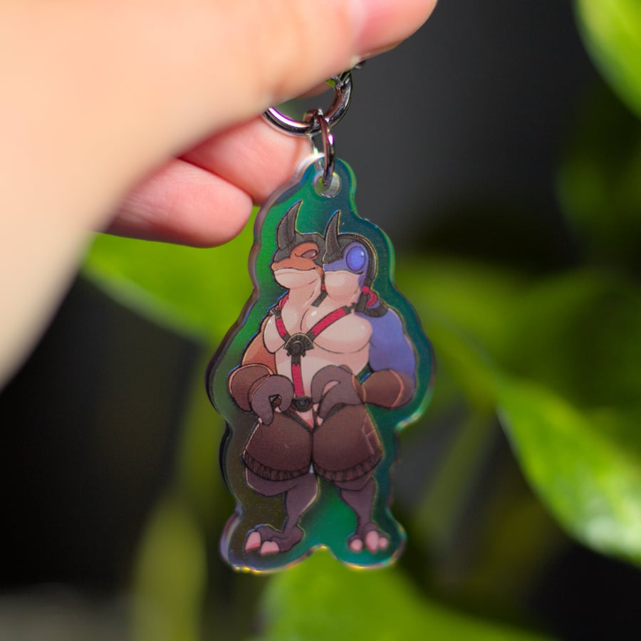 Image of Dawntrail Chibi Acrylic Charms