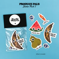 Produce Pals: Sticker Pack No. 1