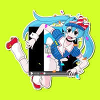 Mesmerizer Miku Sticker