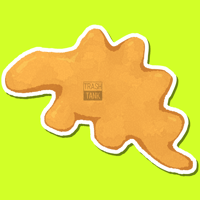 Dino Nuggie sticker