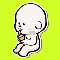 Sippy Sticker