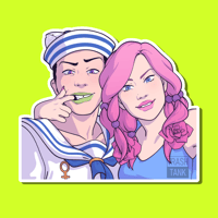 JJBA Yasugap Sticker