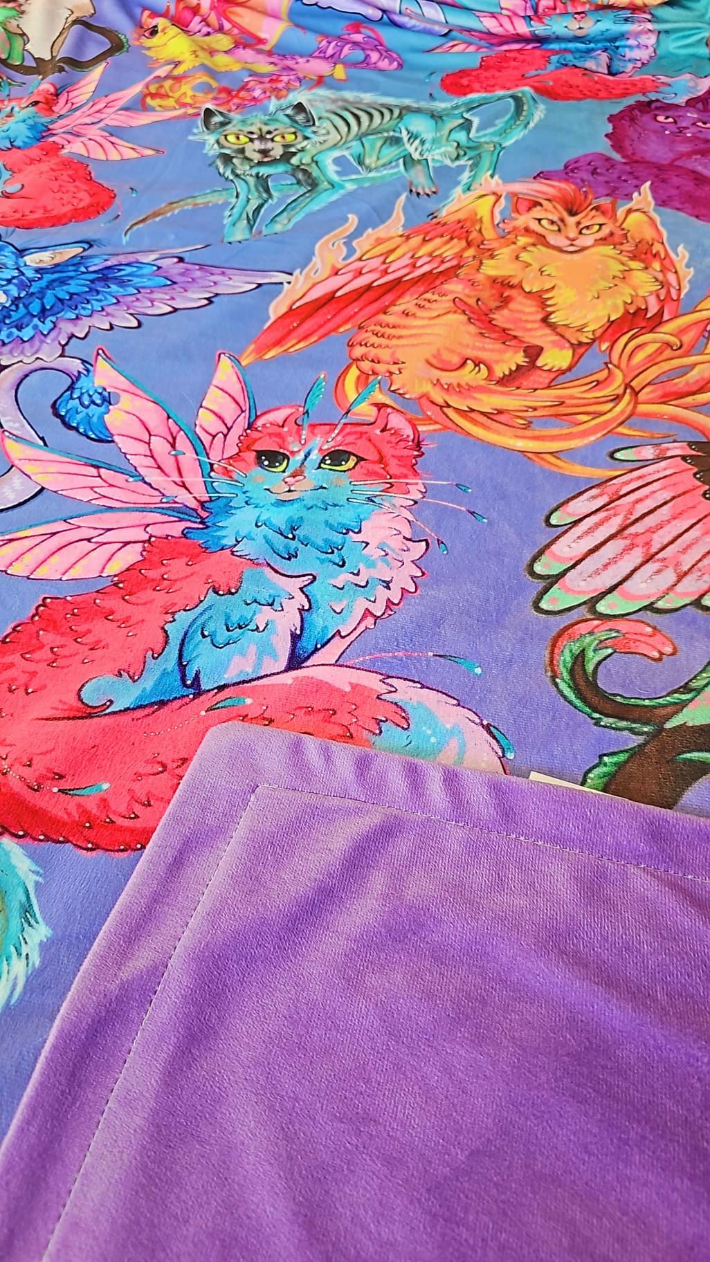 Image of MEOW-LLOWEEN Blanket