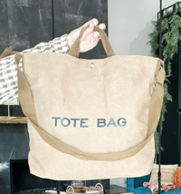 Image 2 of  Camel Canvas ‘Tote Bag’
