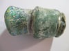 Marked Down at Cost Until Dec 15: 2+ Inch Roman Iridescent Glass Bottle, Unusual Design