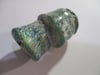 Marked Down at Cost Until Dec 15: 2+ Inch Roman Iridescent Glass Bottle, Unusual Design