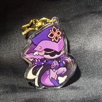 Image 1 of Wolf Capitano 2.5' Acrylic Charm