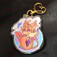 Image 1 of Fox and Wolf Capitaru Acrylic Charm