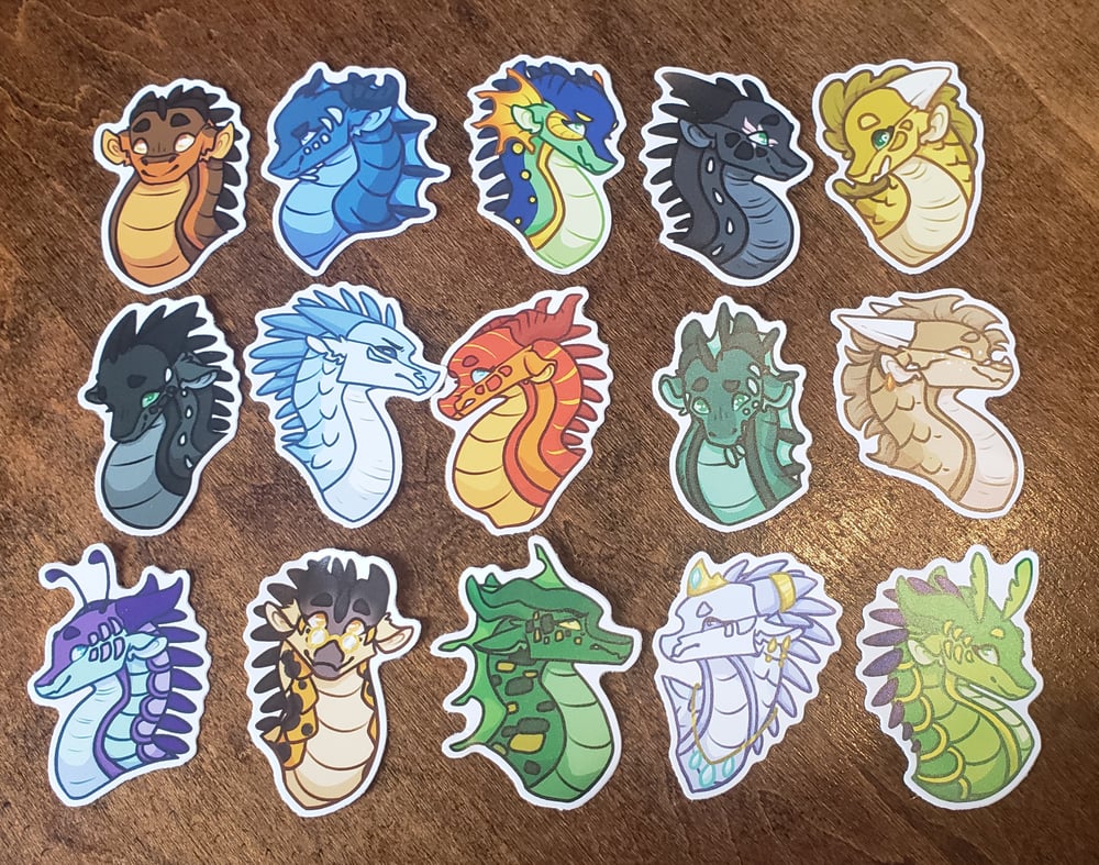 Wings of Fire Sticker SET | Cyprus