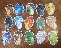 Image 2 of Wings of Fire Sticker SET