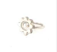 Image 1 of Bague Festons avec perle