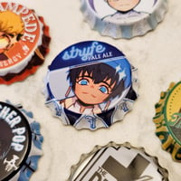 Image 3 of trigun bottlecap buttons