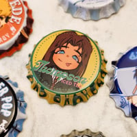 Image 4 of trigun bottlecap buttons