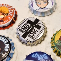 Image 5 of trigun bottlecap buttons