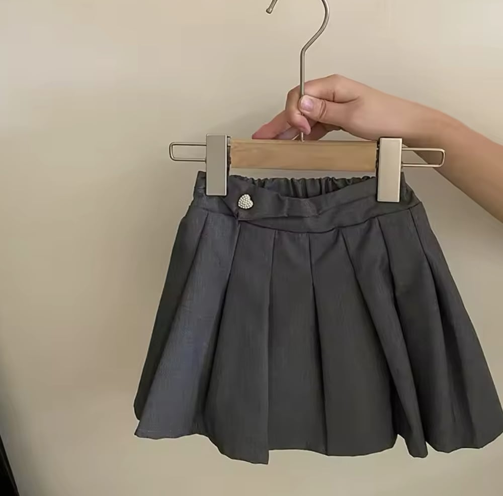 Image of Stone Knit Bow Cardigan/Skirt
