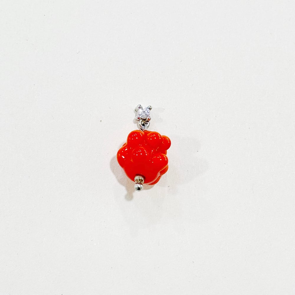 Image of hot cheeto earring