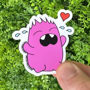 Image of Happy Cry Monster Sticker