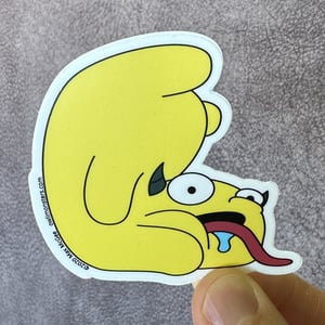 Image of Yoga Monster Sticker