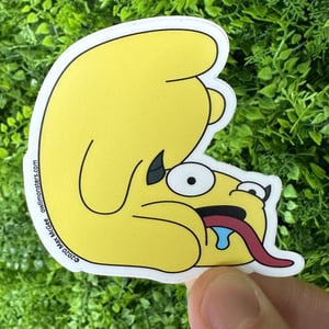 Image of Yoga Monster Sticker