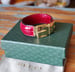 Image of Vtg Gucci Croc Embossed Bangle