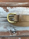 Buckle UPGRADE - Japanese Solid Brass Heelbar Buckle - 1.5”
