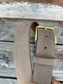 Horween Roughout Chromexcel Leather Belt - 1.5"